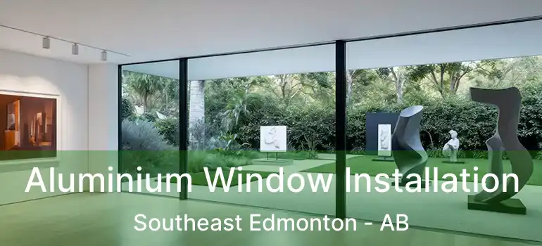  Aluminium Window Installation Southeast Edmonton - AB