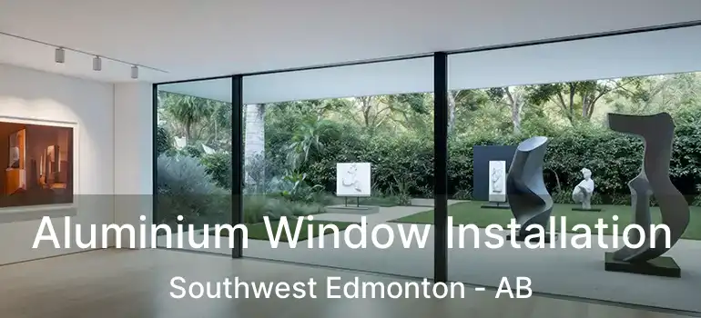  Aluminium Window Installation Southwest Edmonton - AB