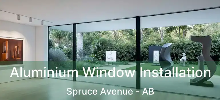  Aluminium Window Installation Spruce Avenue - AB