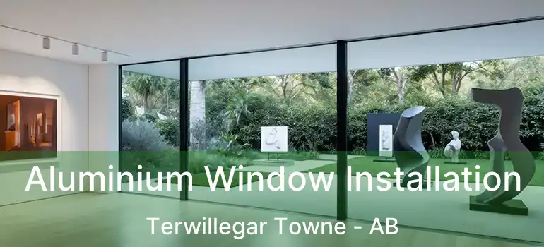 Aluminium Window Installation Terwillegar Towne - AB