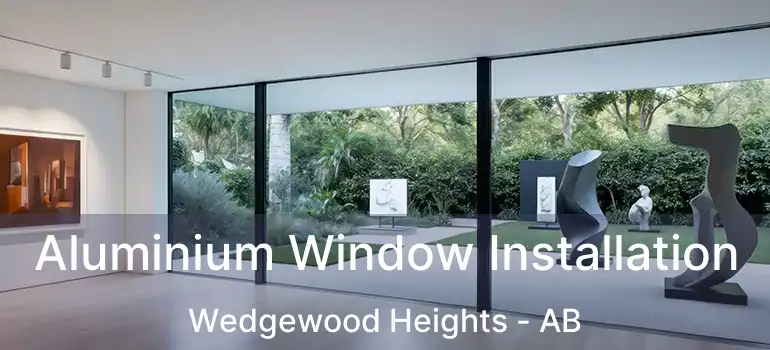  Aluminium Window Installation Wedgewood Heights - AB