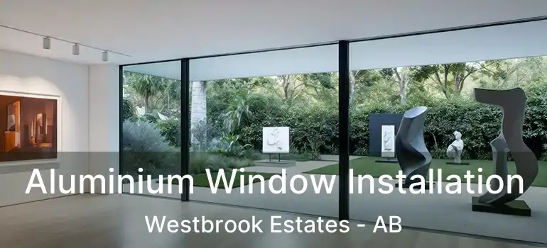  Aluminium Window Installation Westbrook Estates - AB
