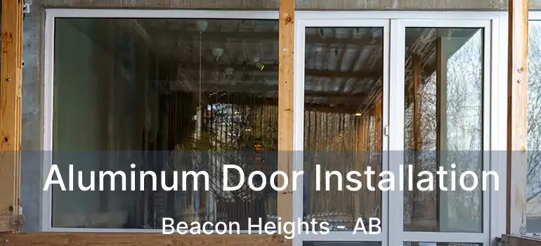  Aluminum Door Installation Beacon Heights - AB