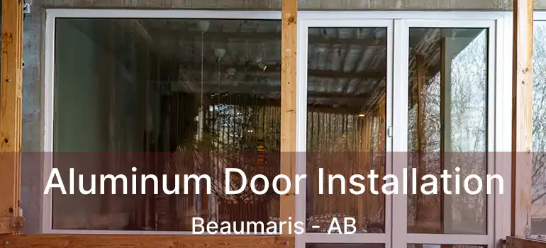  Aluminum Door Installation Beaumaris - AB