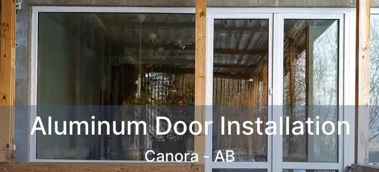  Aluminum Door Installation Canora - AB