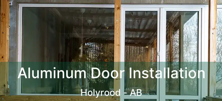  Aluminum Door Installation Holyrood - AB