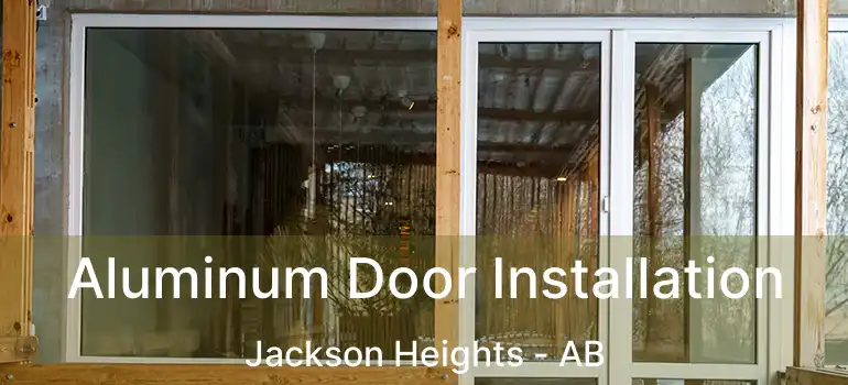  Aluminum Door Installation Jackson Heights - AB