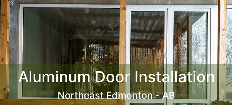  Aluminum Door Installation Northeast Edmonton - AB