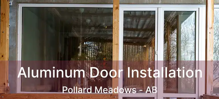 Aluminum Door Installation Pollard Meadows - AB