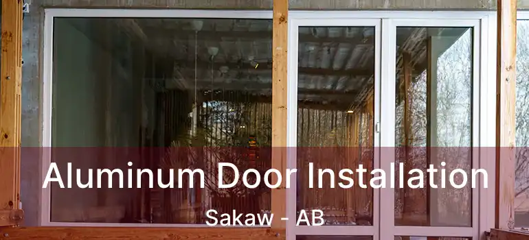  Aluminum Door Installation Sakaw - AB