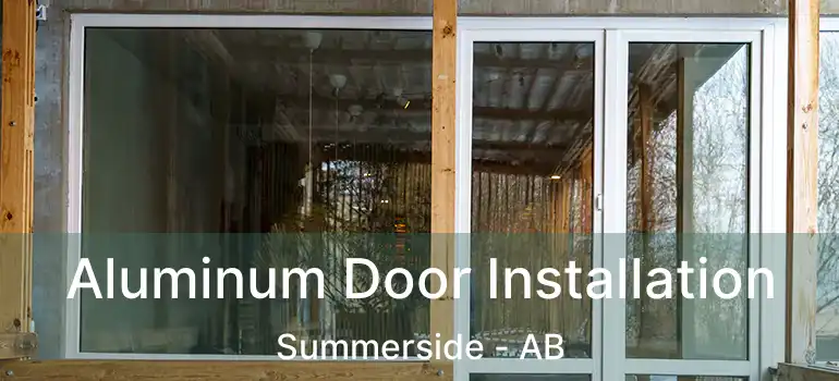  Aluminum Door Installation Summerside - AB