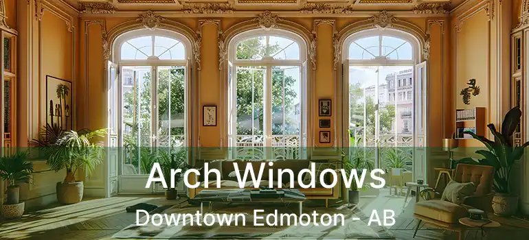  Arch Windows Downtown Edmoton - AB
