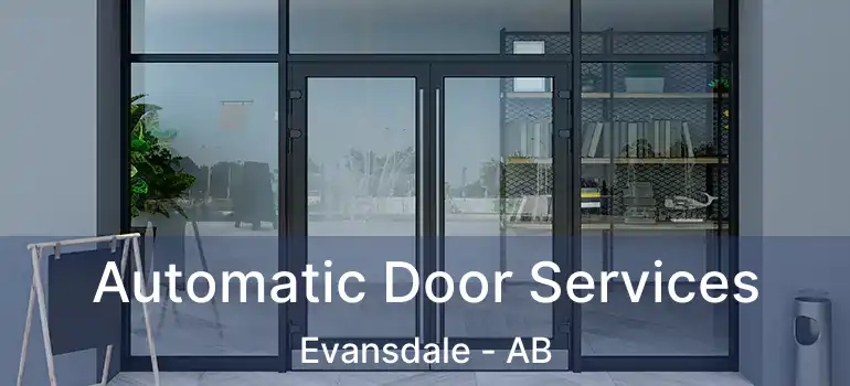  Automatic Door Services Evansdale - AB