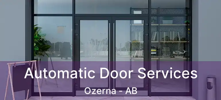  Automatic Door Services Ozerna - AB