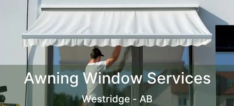  Awning Window Services Westridge - AB