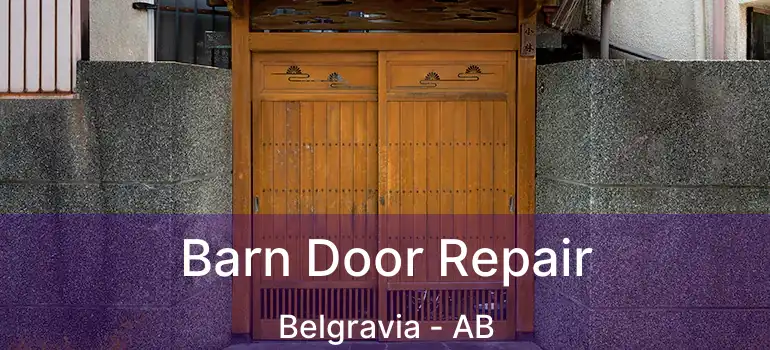  Barn Door Repair Belgravia - AB