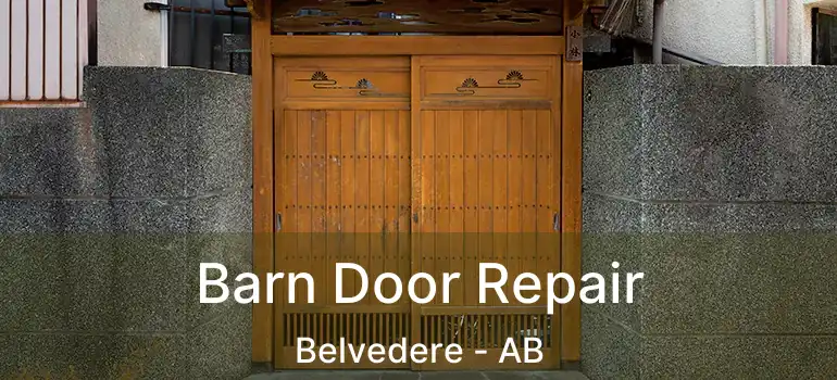  Barn Door Repair Belvedere - AB