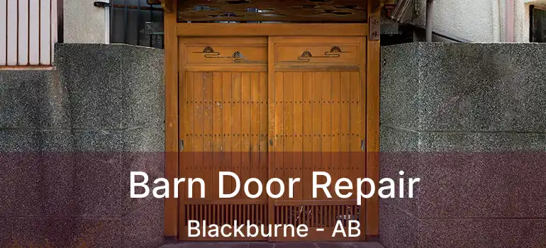  Barn Door Repair Blackburne - AB