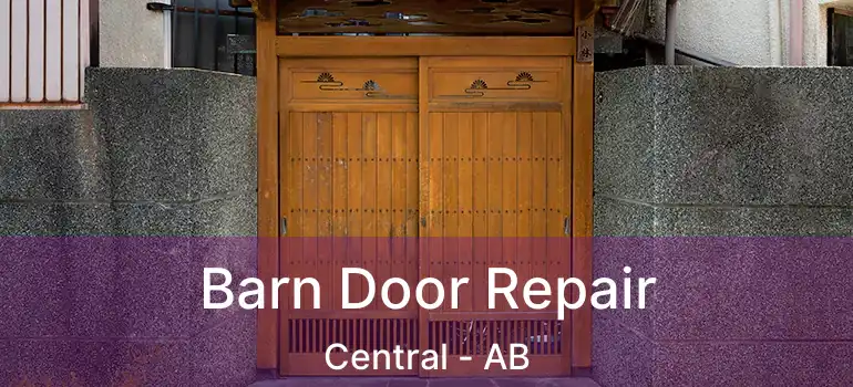  Barn Door Repair Central - AB