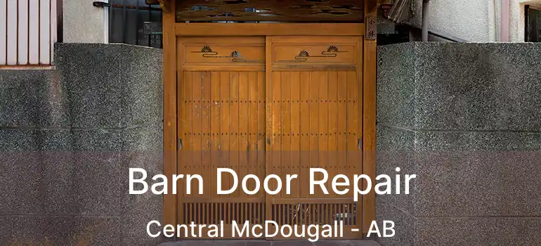  Barn Door Repair Central McDougall - AB