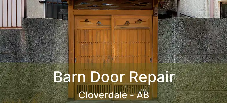  Barn Door Repair Cloverdale - AB