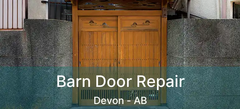  Barn Door Repair Devon - AB