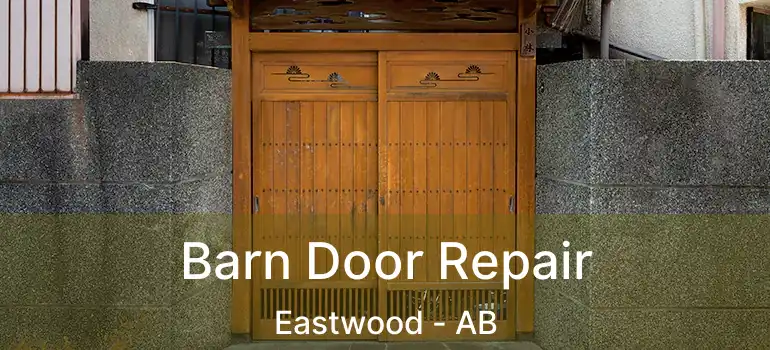  Barn Door Repair Eastwood - AB