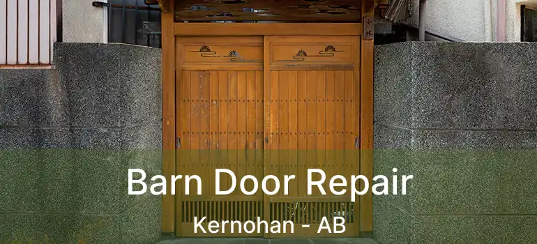  Barn Door Repair Kernohan - AB