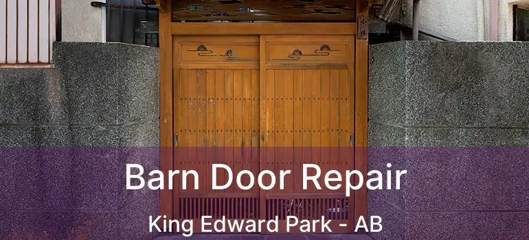  Barn Door Repair King Edward Park - AB