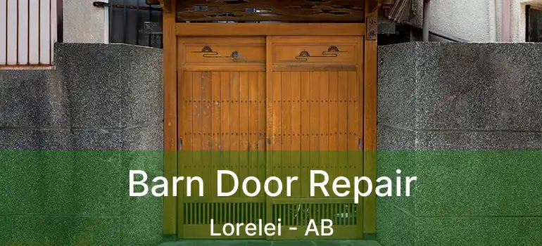  Barn Door Repair Lorelei - AB