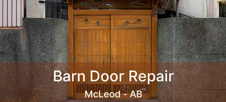  Barn Door Repair McLeod - AB