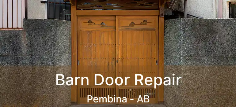  Barn Door Repair Pembina - AB