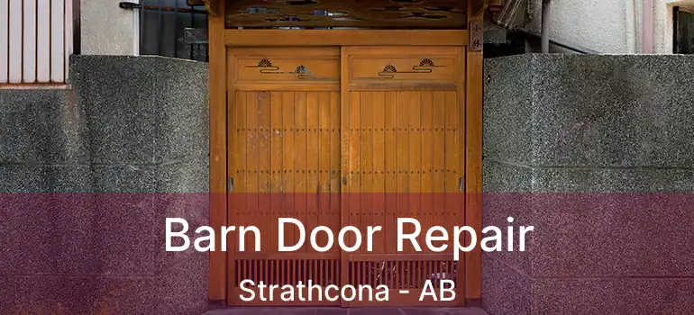  Barn Door Repair Strathcona - AB