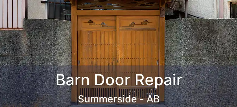  Barn Door Repair Summerside - AB