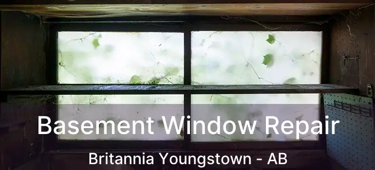  Basement Window Repair Britannia Youngstown - AB