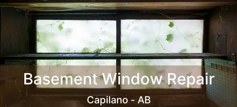  Basement Window Repair Capilano - AB