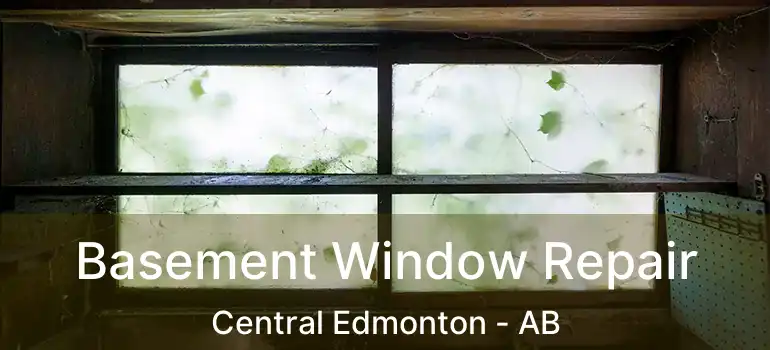  Basement Window Repair Central Edmonton - AB