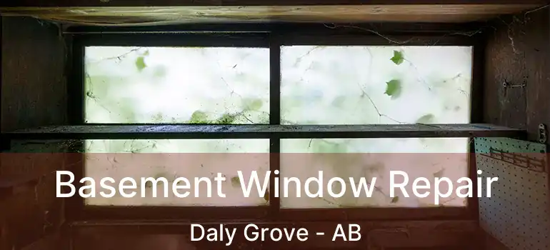 Basement Window Repair Daly Grove - AB