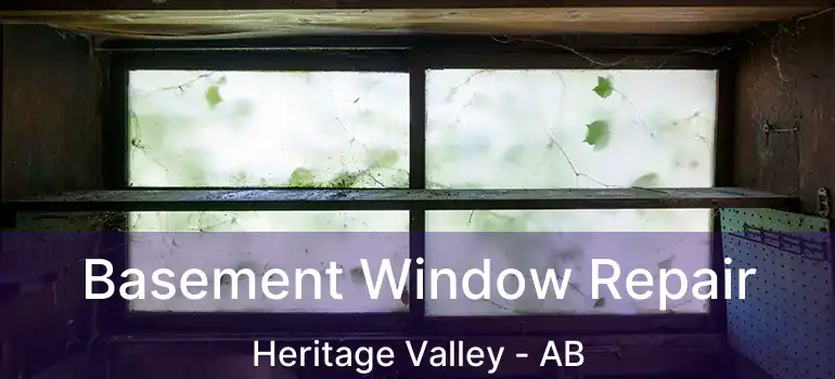  Basement Window Repair Heritage Valley - AB