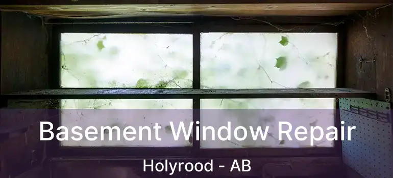  Basement Window Repair Holyrood - AB