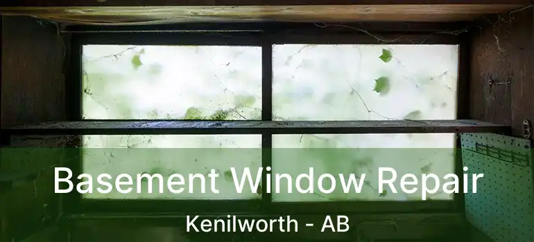  Basement Window Repair Kenilworth - AB