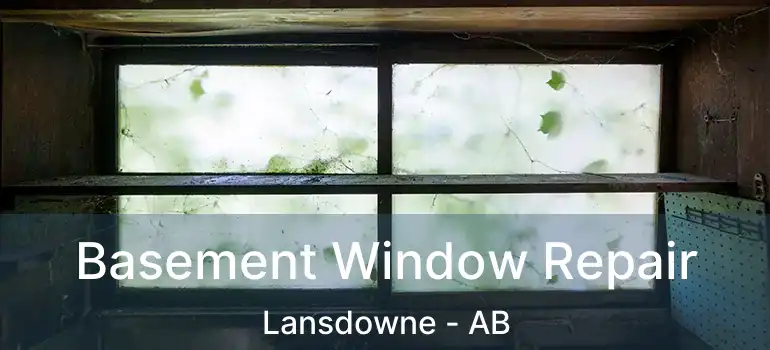  Basement Window Repair Lansdowne - AB