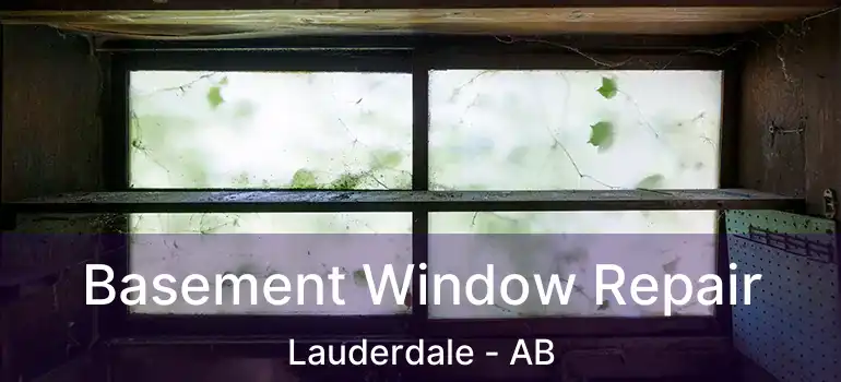  Basement Window Repair Lauderdale - AB