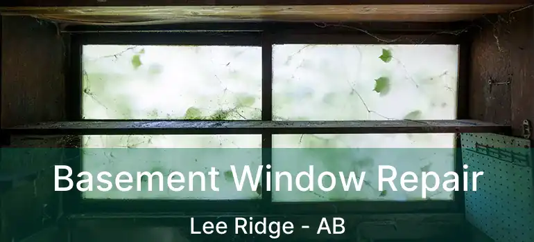  Basement Window Repair Lee Ridge - AB