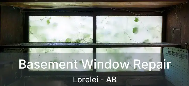  Basement Window Repair Lorelei - AB