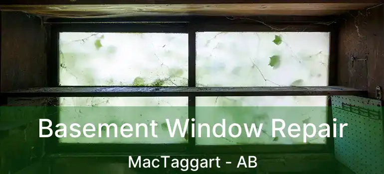  Basement Window Repair MacTaggart - AB