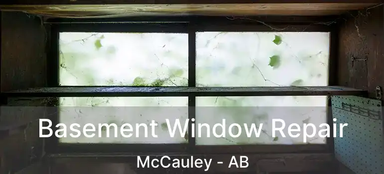  Basement Window Repair McCauley - AB