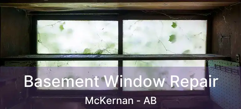  Basement Window Repair McKernan - AB
