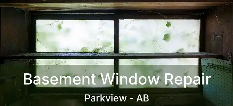  Basement Window Repair Parkview - AB