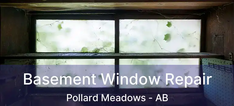  Basement Window Repair Pollard Meadows - AB